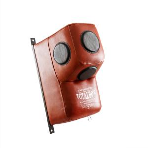 Купить Подушка кожаная боксерская "Loft г-образная с мишенями" Totalbox в Новоульяновске 