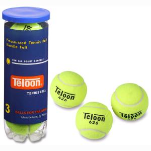 Купить Мяч для большого тенниса Teloon 626Т Р3  (3 шт) в Новоульяновске 