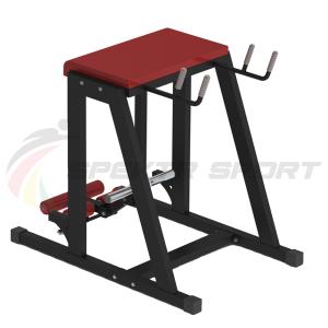 Купить Обратная гиперэкстензия Spektr Sport с отягощением (свободный вес) в Новоульяновске 