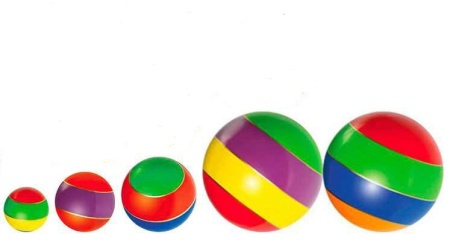 Купить Мячи резиновые (комплект из 5 мячей различного диаметра) в Новоульяновске 